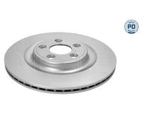 2x Disco freno Assale posteriore ventilato 18-15 523 0012/PD MEYLE per JAGUAR