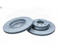 2x Disco freno Assale posteriore ventilato 19-1018SPORT MAXGEAR per BMW 3 Coupé