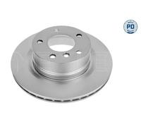 2x Disco freno Assale posteriore ventilato 315 523 0023/PD MEYLE per BMW 1 Coupé