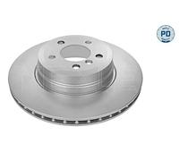 2x Disco freno Assale posteriore ventilato 315 523 0025/PD MEYLE per BMW X5 X6
