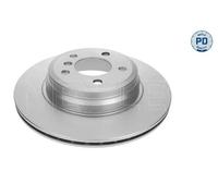 2x Disco freno Assale posteriore ventilato 315 523 0033/PD MEYLE per BMW 4 Coupé