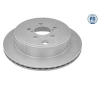 2x Disco freno Assale posteriore ventilato 34-15 523 0005/PD MEYLE per SUBARU