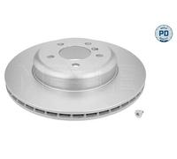 2x Disco freno Assale posteriore ventilato 383 523 1003/PD MEYLE per BMW 7 5