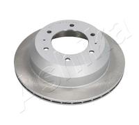 2x Disco freno Assale posteriore ventilato 61-00-003C ASHIKA per MITSUBISHI ASX