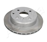 2x Disco freno Assale posteriore ventilato 61-02-206C ASHIKA per TOYOTA CELICA