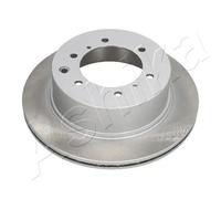 2x Disco freno Assale posteriore ventilato 61-0H-005C ASHIKA per HYUNDAI