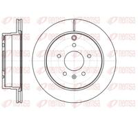 2x Disco freno Assale posteriore ventilato 61182.10 REMSA per OPEL CHEVROLET