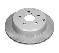 2x Disco freno Assale posteriore ventilato 61207C JAPKO per TOYOTA SUPRA