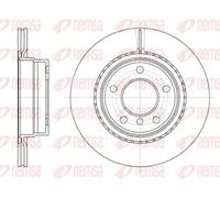 2x Disco freno Assale posteriore ventilato 61231.10 REMSA per BMW 3 Touring 3 1