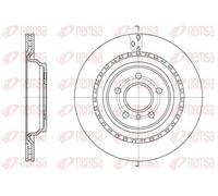 2x Disco freno Assale posteriore ventilato 61636.10 REMSA per MERCEDES-BENZ