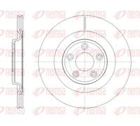 2x Disco freno Assale posteriore ventilato 62111.10 REMSA per JAGUAR XJ
