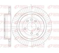 2x Disco freno Assale posteriore ventilato 6849.10 REMSA per LAND ROVER
