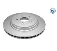 2x Disco freno Assale posteriore ventilato 70-83 523 0001/PD MEYLE per TESLA
