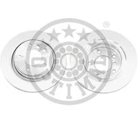 2x Disco freno Assale posteriore ventilato BS-6080C OPTIMAL per BMW 3 Coupé 3