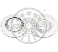 2x Disco freno Assale posteriore ventilato BS-7544C OPTIMAL per AUDI A6 C6 Avant