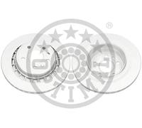 2x Disco freno Assale posteriore ventilato BS-8402C OPTIMAL per SAAB 9-5