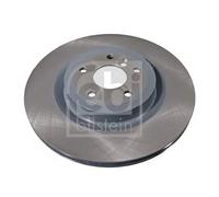 2x Disco freno Assale posteriore ventilazione interna 106300 FEBI BILSTEIN