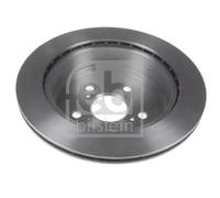 2x Disco freno Assale posteriore ventilazione interna 170787 FEBI BILSTEIN