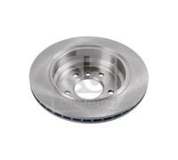 2x Disco freno Assale posteriore ventilazione interna 17162 FEBI BILSTEIN