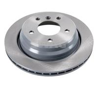 2x Disco freno Assale posteriore ventilazione interna 20 91 7162 SWAG per BMW 5