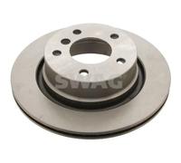 2x Disco freno Assale posteriore ventilazione interna 20 92 8165 SWAG per BMW