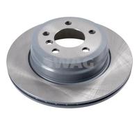 2x Disco freno Assale posteriore ventilazione interna 20 93 6386 SWAG per BMW X5