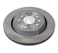 2x Disco freno Assale posteriore ventilazione interna 23545 FEBI BILSTEIN