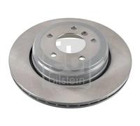 2x Disco freno Assale posteriore ventilazione interna 24344 FEBI BILSTEIN