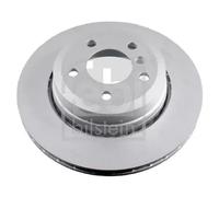 2x Disco freno Assale posteriore ventilazione interna 24809 FEBI BILSTEIN