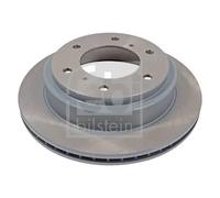 2x Disco freno Assale posteriore ventilazione interna 26047 FEBI BILSTEIN