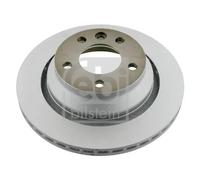 2x Disco freno Assale posteriore ventilazione interna 28164 FEBI BILSTEIN per VW