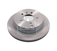 2x Disco freno Assale posteriore ventilazione interna 31430 FEBI BILSTEIN