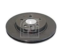 2x Disco freno Assale posteriore ventilazione interna 39373 FEBI BILSTEIN