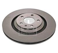 2x Disco freno Assale posteriore ventilazione interna 43909 FEBI BILSTEIN