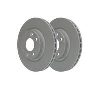 2X Disco Freno Ate 24-0122-0289-1 per Renault Dacia Smart Assale Anteriore