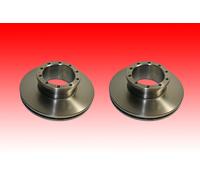 2X Disco Freno Compatibile Con MAN L2000 M2000 Set Di Dischi Freno