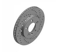 ZIMMERMANN Disco freno 100.1241.52 posteriore con ventilazione esterna Ø256 mm 2x per VW Audi Seat