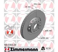 ZIMMERMANN 100.3303.20 Disco freno