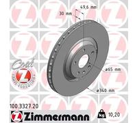 ZIMMERMANN 100.3327.20 Disco freno