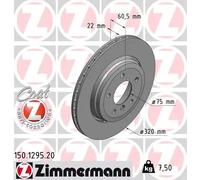 ZIMMERMANN 150.1295.20 Disco freno