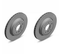 2x Disco freno con ventilazione esterna 150.1295.53 ZIMMERMANN
