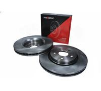 MaXgear Disco freno 19-3224 Anteriore Ø350 mm per Jeep Grand Cherokee IV WK WK2 3.0 - 2 pezzi