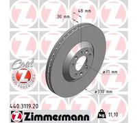 ZIMMERMANN 440.3119.20 Disco freno