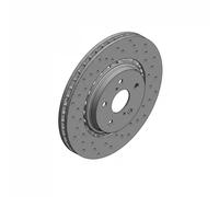 2x Disco freno con ventilazione esterna 590.2834.52 ZIMMERMANN per LEXUS TOYOTA