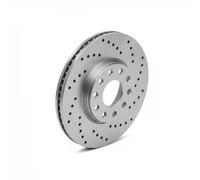 2x Disco freno con ventilazione esterna 600.3236.52 ZIMMERMANN per VW SKODA