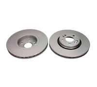 2x Disco freno con ventilazione esterna QD8680 QUARO per RENAULT LAGUNA II