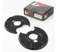 2x Disco Freno Cover Splash Piastra Posteriore Sinistro Destro Per BMW 3 Series