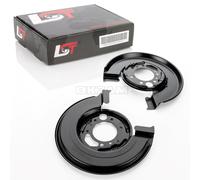 2x Disco Freno Cover Splash Piastra Posteriore Sinistro Destro per Puch G-Model