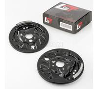 2x Disco Freno Cover Splash Piastra Posteriore Sinistro Destro per Skoda 1U