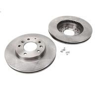 2X Disco freno DELPHI BG3724 per MAZDA PREMACY (CP) 2 2001-2005